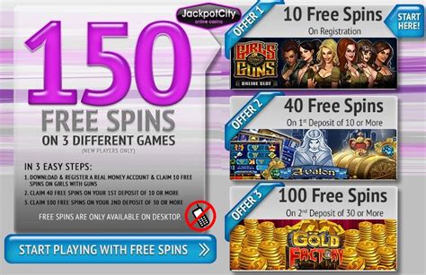 free spins no deposit jackpot city